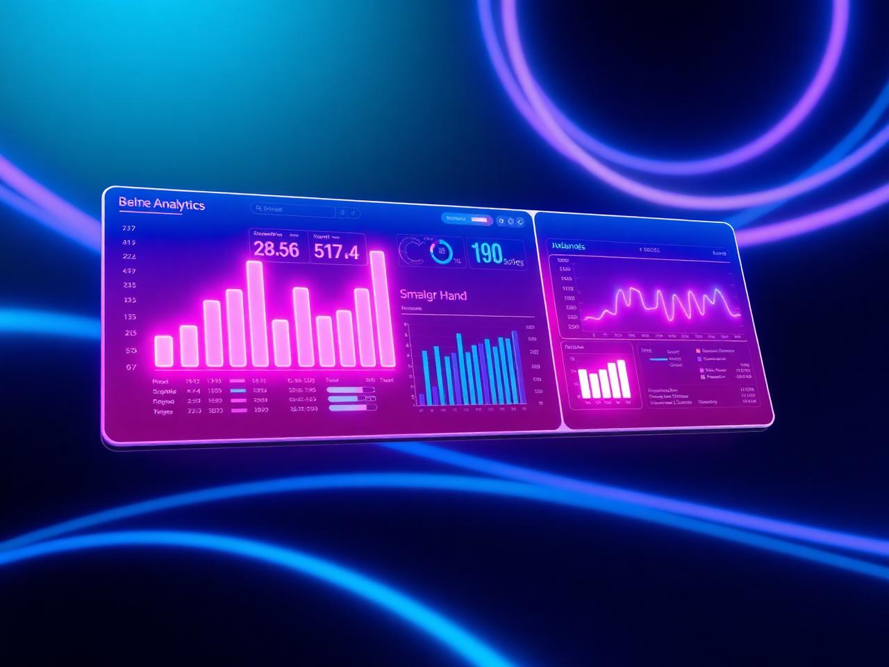 Dashboards e gráficos inteligentes